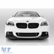 F10 Vorstainer Front Lip Piano Black Vacuum Plastic / 2010-2017 - DTBKB6026770