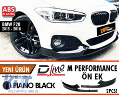 image-19-F20 M Performance Design Design Frontlippe Klavier Schwarz ABS / 2015-2018 (4 Teile)