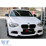 image-12-F20 M Performance Style Front Lip Piano Black Vacuum Plastic / 2011-2014