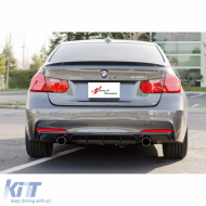 F30 M Performance Diffuser R+L Single Output Piano Black Vacuum Plastic / 2012-2018 - DTRBDB6026783