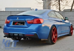 image-20-F32 Coupe Max Rear Trunk Cap Spoiler Piano Black Vacuum Plastic / 2014-2020