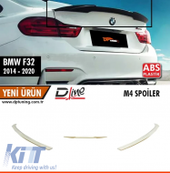 image-2-F32 Coupe Rear Trunk M4 Spoiler Raw Surface ABS / 2014-2020