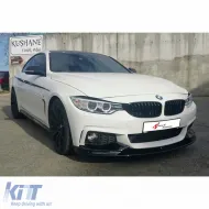 image-7-F32/F33/F36 M Performance Design Design Przedni Spoiler Piano Czarny Plastik Wakuumowy / 2014 - wzwyż