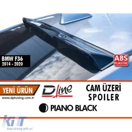 image-16-F36 Dachspoiler Piano Schwarz ABS / 2014-2020