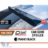 image-13-F36 Spoiler de Techo Negro Piano ABS / 2014-2020