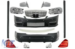 image-71-Пълен Facelift Body Kit подходящ за MERCEDES S-Class W221 LWB (2005-2009)
