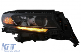 Facelift Conversion Body Kit suitable for Toyota Land Cruiser Prado FJ150 Retrofit Assembly (2010-up) to (2018-up) Model-image-6042442