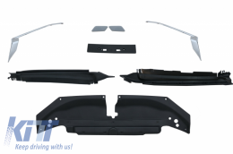 Facelift Conversion Body Kit suitable for Toyota Land Cruiser Prado FJ150 Retrofit Assembly (2010-up) to (2018-up) Model-image-6042446