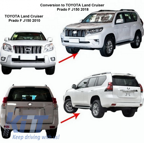 Facelift Conversion Body Kit Suitable For Toyota Land Cruiser