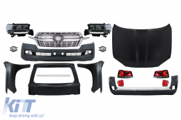 image-46-Facelift Conversion Body Kit suitable for Toyota Land Cruiser FJ200 Retrofit Assembly (2008-2015) to 2016 LC 200 Models