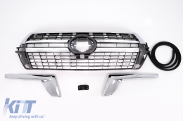 Facelift Conversion Body Kit, подходящ за TOYOTA Land Cruiser FJ200 Retrofit Assembly (2008-2015) до 2016 LC 200 модели-image-6076410