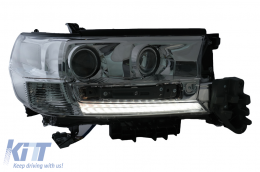 Facelift Conversion Body Kit, подходящ за TOYOTA Land Cruiser FJ200 Retrofit Assembly (2008-2015) до 2016 LC 200 модели-image-6076420