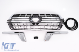 Facelift Kit pour TOYOTA Land Cruiser FJ200 Retrofit 08-15 à 2016 modèles LC 200-image-6076410