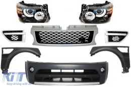 image-6-Facelift Umwandlung für Sport 2005-2013 L320 Autobiographie Look Scheinwerfer