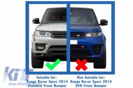 Faldas laterales adecuadas para Land ROVER Range ROVER Sport L494 (2013-up) SVR Design-image-6060386