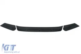 Faldón Alerón Parachoques Delantero para BMW X3 G01 X4 G02 2018-2020 M Sport Negro-image-6112986