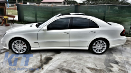 Faldones laterales Para MERCEDES E-Class W211 2003-2009 Sport Look Side Skirts-image-6017836