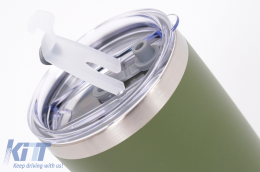 Family Pack 4x Thermós Anoxeídoto Atsáli SS304 Monoméni Koúpa me Kapáki Dipló Toíchoma 590ml Elafriá-image-6126661