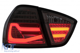 Fanali LED per BMW Serie 3 E90 Berlina 03.2005-08.2008 Fumé Taillights-image-6113219