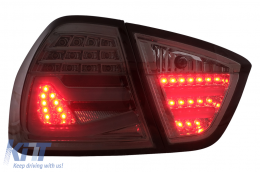Fanali LED per BMW Serie 3 E90 Berlina 03.2005-08.2008 Fumé Taillights-image-6113222