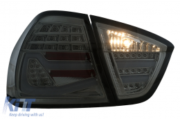 Fanali LED per BMW Serie 3 E90 Berlina 03.2005-08.2008 Fumé Taillights-image-6113229