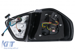 Fanali LED per BMW Serie 3 E90 Berlina 03.2005-08.2008 Fumé Taillights-image-6113231