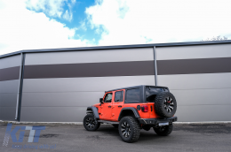 Fanali LED per Jeep Wrangler IV JL JLU 18+ Luci dinamiche ROSSE StartUp--image-6080363