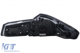 Fanali posteriori LED per BMW 5 G30 Sedan 17-19 LCI Design Luci svolta statiche-image-6096996