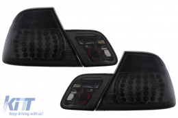 Fanali Posteriori LED per BMW Serie 3 E46 Coupé Cabrio 04.2003-2006 Fumé-image-6112811