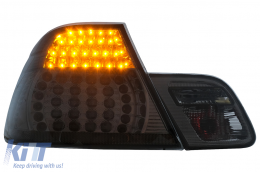 Fanali Posteriori LED per BMW Serie 3 E46 Coupé Cabrio 04.2003-2006 Fumé-image-6112816