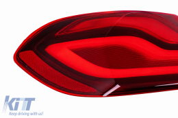 Fanali posteriori LED per BMW Serie 4 F32 F33 F36 M4 F82 F83 2013-03.2019 Rosso Nero-image-6328926