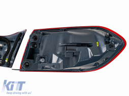 Fanali posteriori LED per BMW Serie 4 F32 F33 F36 M4 F82 F83 2013-03.2019 Rosso Nero-image-6328929