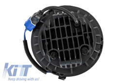 Fanária Emprós CREE LED 7 intsón katállhloi gia Jeep Wrangler JK TJ LJ Land Rover Defender Mercedes W463 Mavro-image-6044170