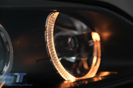 Fanária Emprós katállhloi gia Opel Vauxhall Astra G (09.1997-02.2004) Halo Rims Lamps Mavro-image-6083907