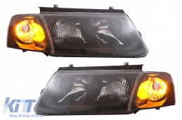 Fanária Emprós katállhloi gia VW Passat B5 3B (11.1996-08.2000) Mavro-image-6087065