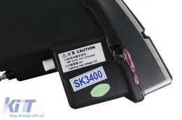 Fanária Emprós LED katállhloi gia Jeep Grand Cherokee (1999-2004) Tube Light Mavro-image-6068549