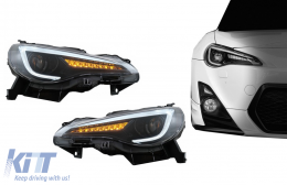 Fanária Emprós LED katállhloi gia Toyota 86 (2012-2019) Subaru BRZ (2012-2018) Scion FR-S (2013-2016) me diadochiká Dunamikó Fotismós strofís-image-6070296
