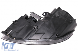 Fanária Emprós LED katállhloi gia VW Golf 6 (2008-2013) me Ananéosh G7.5 Look Mavro Flowing Dunamikó Sequential Fotismós strofís LHD-image-6088150