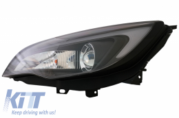 Fanária Emprós LED Proboleís Hméras (DRL) katállhloi gia Opel Astra J (2010-2015) TUBE LIGHT BLACK-image-6060657
