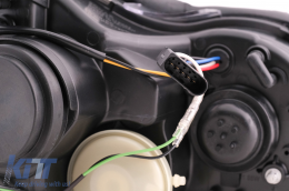 Fanária Emprós LED Proboleís Hméras (DRL) katállhloi gia Mercedes CLK W209 C209 Koupé A209 Kamprioléta (2003-2010) Chrómio-image-6093983