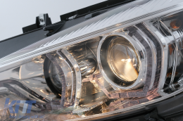 Fanária Emprós LED Proboleís Hméras (DRL) Mátia Aggélou katállhloi gia BMW Seirá 3 F30 F31 LCI Sedan Touring (2015-2019) Chrómio-image-6100808