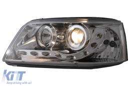 Fanária Emprós LED Proboleís Hméras (DRL) katállhloi gia VW Transporter T5 (04.2003-08.2009) Chrómio-image-6100825