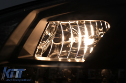 Fanária Emprós LED Proboleís Hméras (DRL) katállhloi gia Peugeot 207 (05.2006-06.2012) Mavro-image-6106063