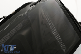 Fanária Emprós LED Proboleís Hméras (DRL) katállhloi gia AUDI A4 B8.5 Ananéosh (2012-2015) Dunamikó Sequential Turning Light Mavro-image-6109330