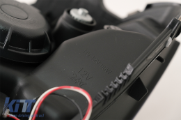 Fanária Emprós LED Tube Light katállhlo gia Mercedes C-Class W204 S204 (2007-2010) Mavro me diadochiká Dunamikó Fotismós strofís-image-6078557