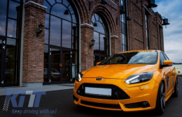 Fanária Emprós Osram LED katállhloi gia Ford Focus III Mk3 (2010-2014) Anabáthmish Xenón OEM Chalogóno-image-6042863