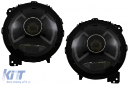 Fanária Emprós Plírhs LED katállhloi gia Jeep Wrangler IV JL/JLU (2018-up) Light Bar-image-6068756