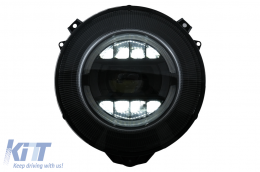 Fanária Emprós Plírhs LED katállhloi gia Mercedes G-Class W463 (2007-2017) Mavro Ananéosh 2018 Schediasmós-image-6098502