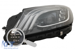 Fanária Emprós Plírhs LED katállhloi gia Mercedes S-Class W222 Maybach X222 (2013-2017) Ananéosh Look-image-6105902