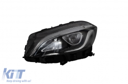 Fanária Emprós Plírhs LED katállhloi gia Mercedes A-Class W176 (2012-2018) móno gia Xenon-image-6127023